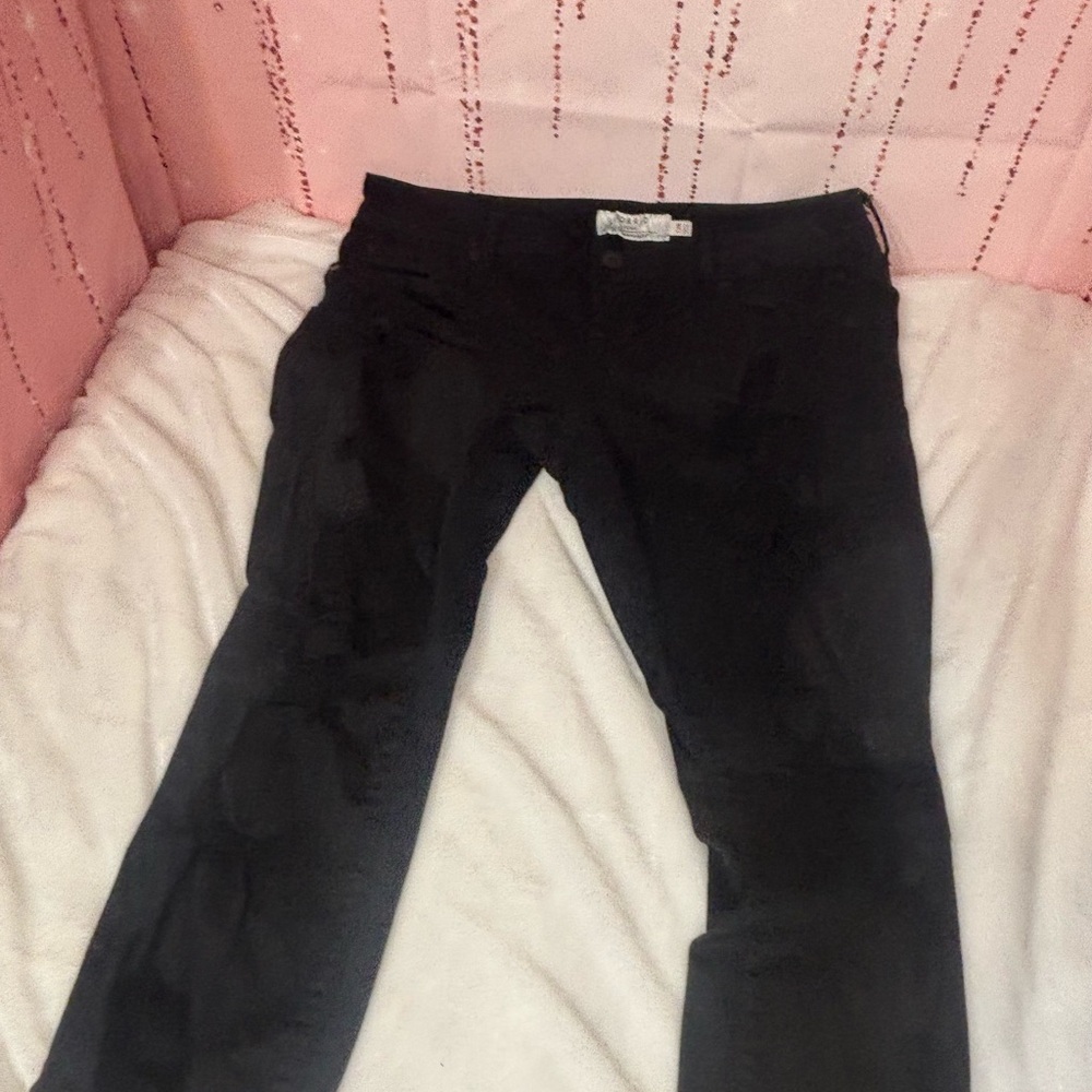 Torrid Black Distressed Skinny Jeans Classic Fit